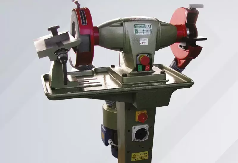 TOURET A MEULER AFFÛTEUSE INDUSTRIELLE AVEC ASPIRATEUR