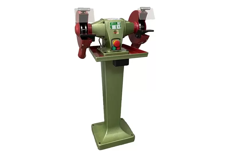 TOURET À MEULER À COLONNE MONO-PHASE - POUR MEULES 200 MM