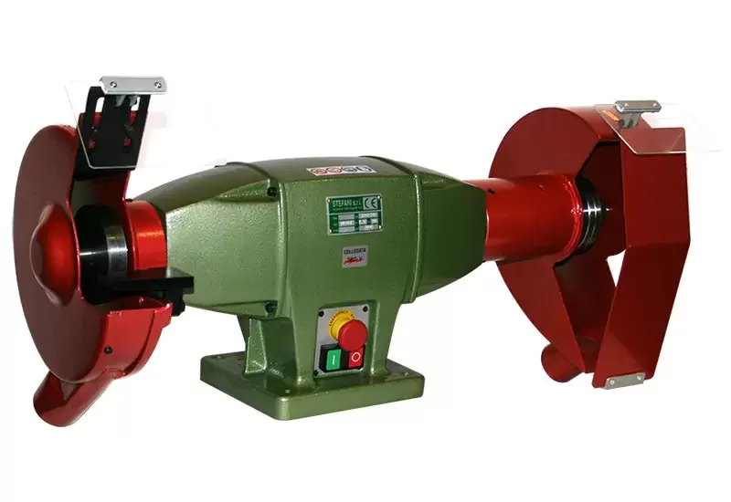 TOURET À MEULER ET À POLIR INDUSTRIEL SUR TABLE - POUR MEULES 250 MM